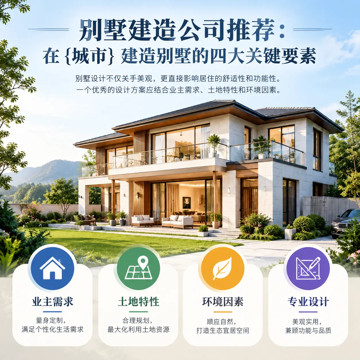 别墅建造公司推荐：在 台江 建造别墅的四大关键要素
