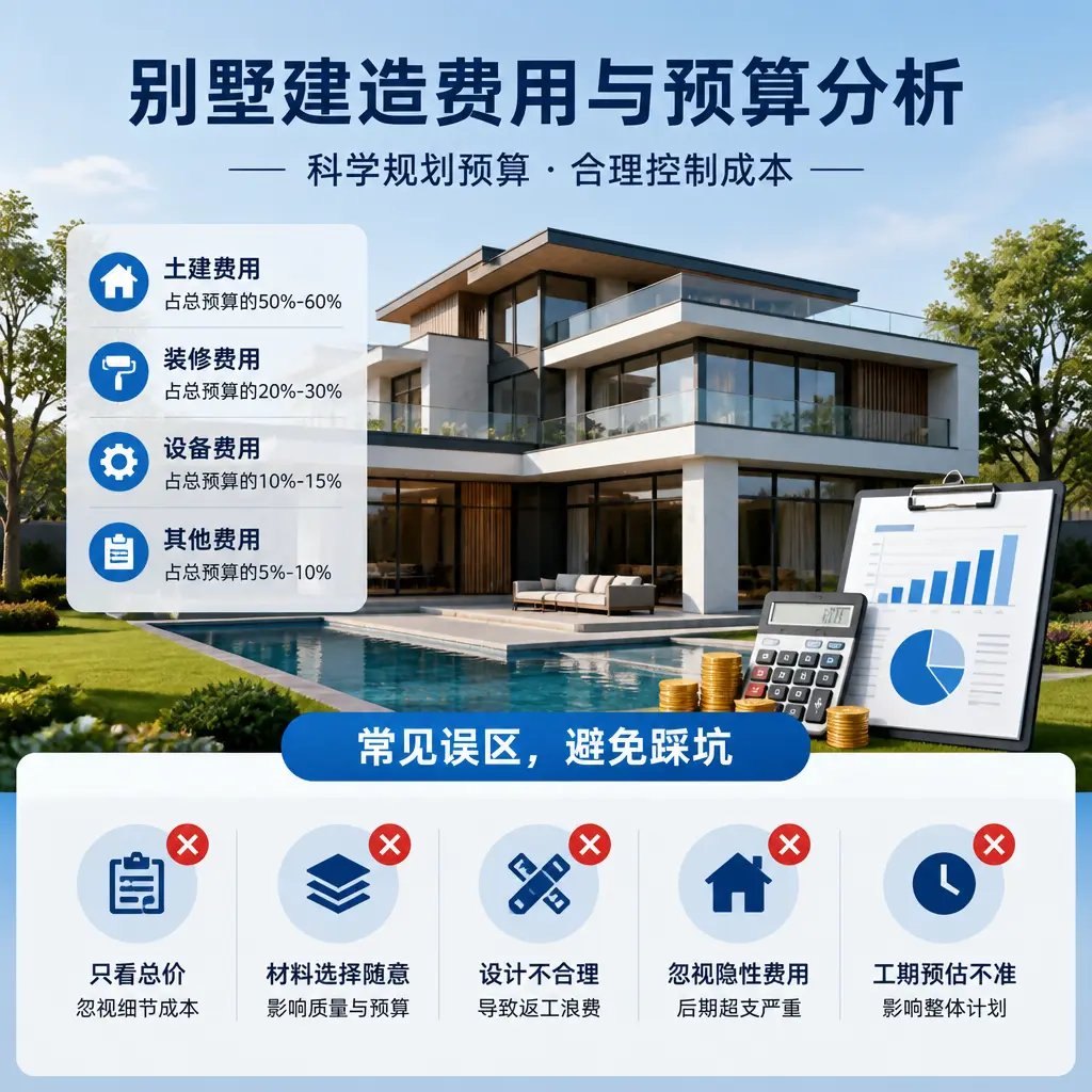 别墅建造公司推荐： 台江 建造别墅的费用与预算分析
