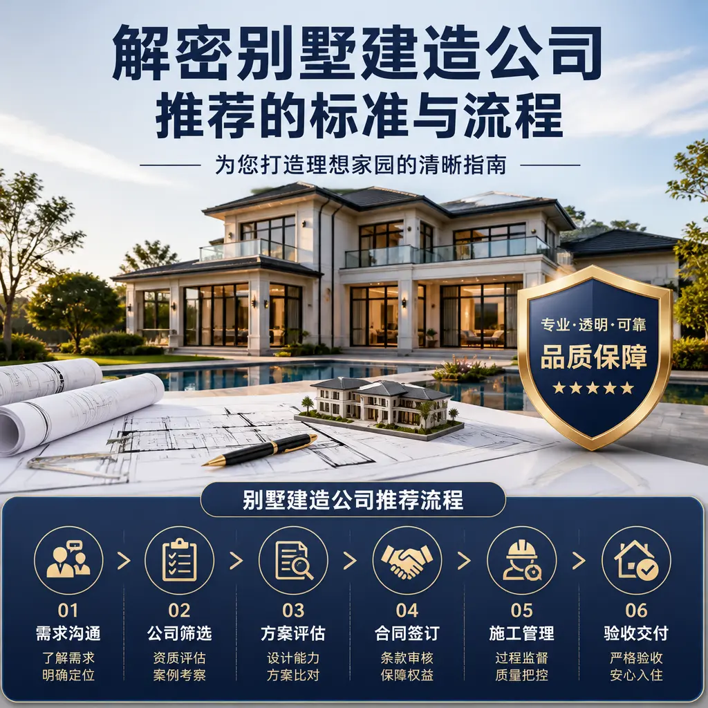 解密别墅建造公司推荐的标准与流程在 台江