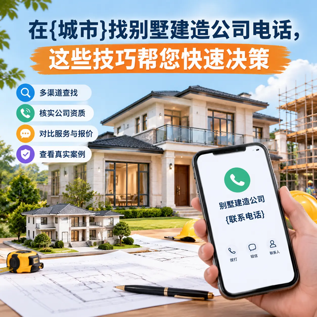 在台江找别墅建造公司电话,这些技巧帮您快速决策
