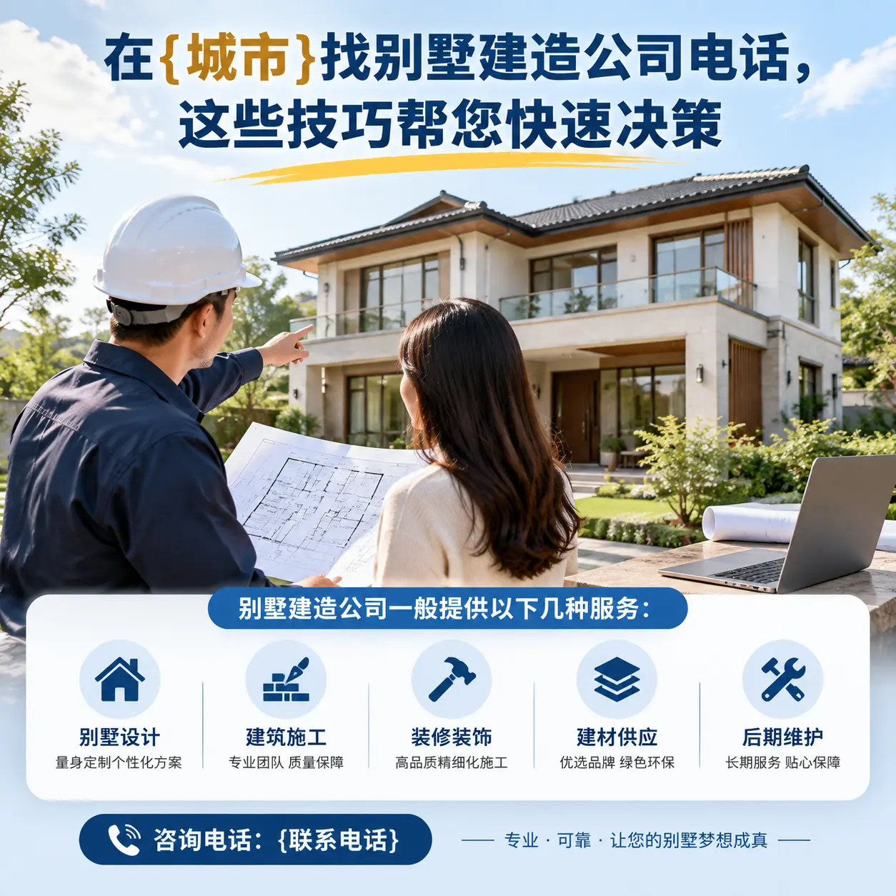 在台江找别墅建造公司电话,这些技巧帮您快速决策