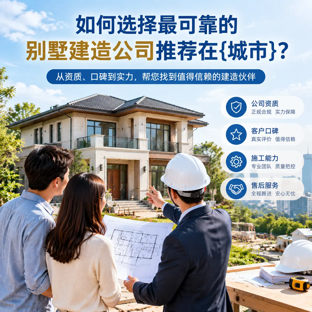 如何选择最可靠的别墅建造公司推荐在台江?