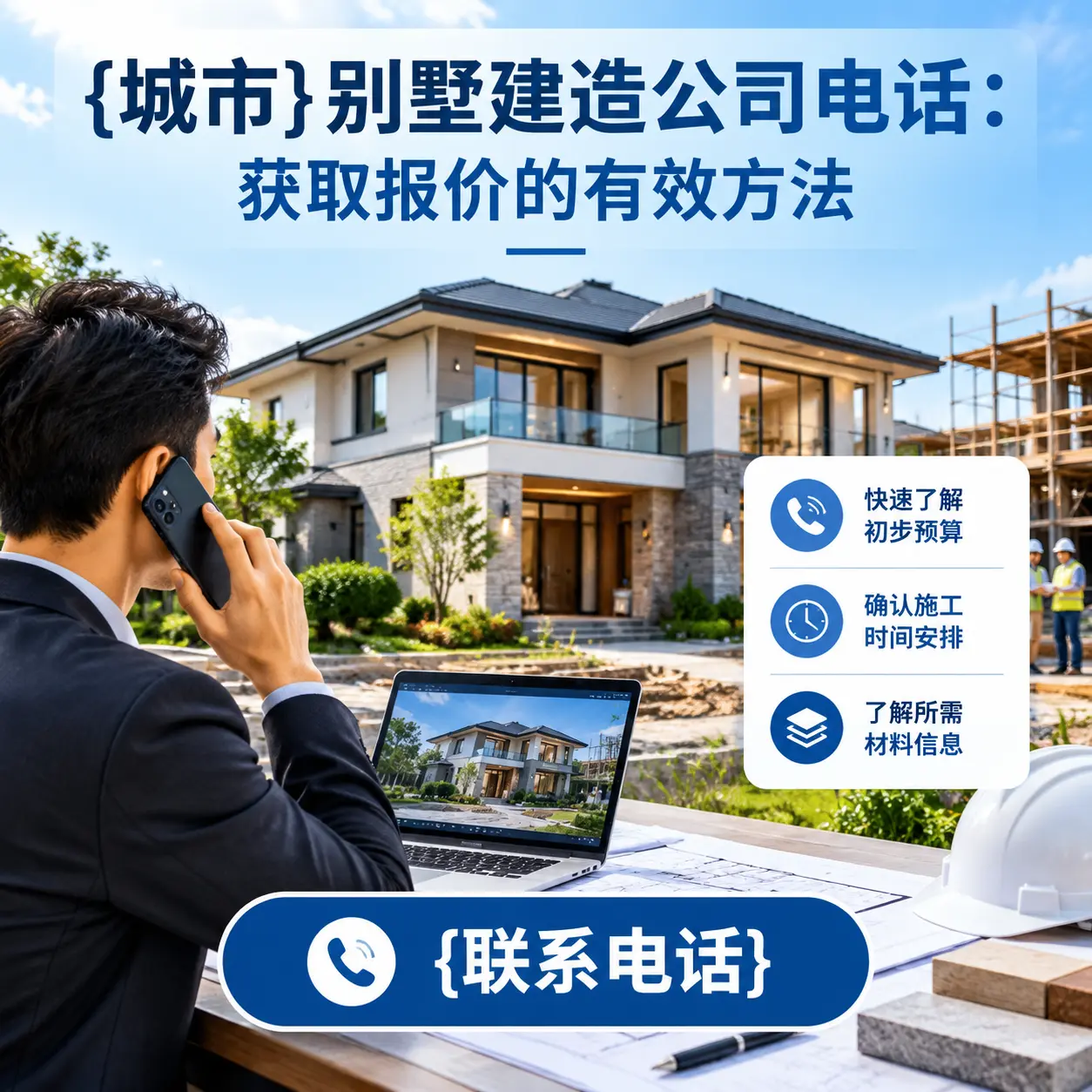 台江别墅建造公司电话：获取报价的有效方法