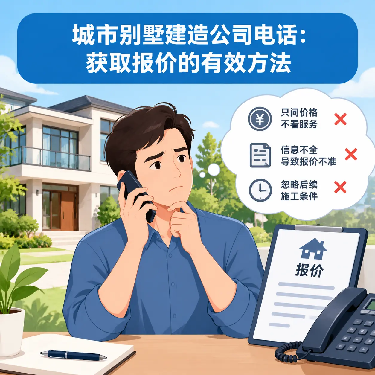 台江别墅建造公司电话：获取报价的有效方法