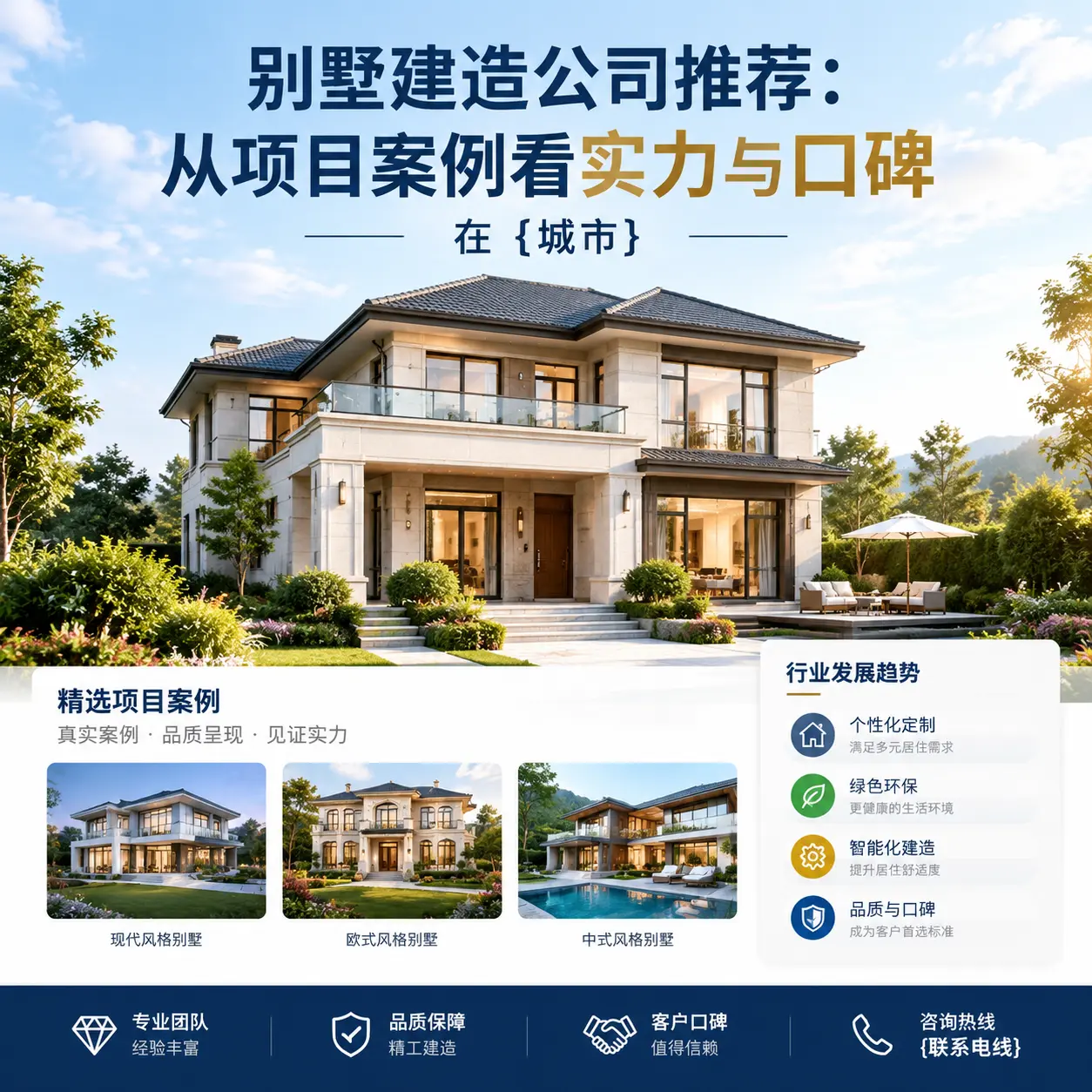 别墅建造公司推荐:从项目案例看实力与口碑在 台江