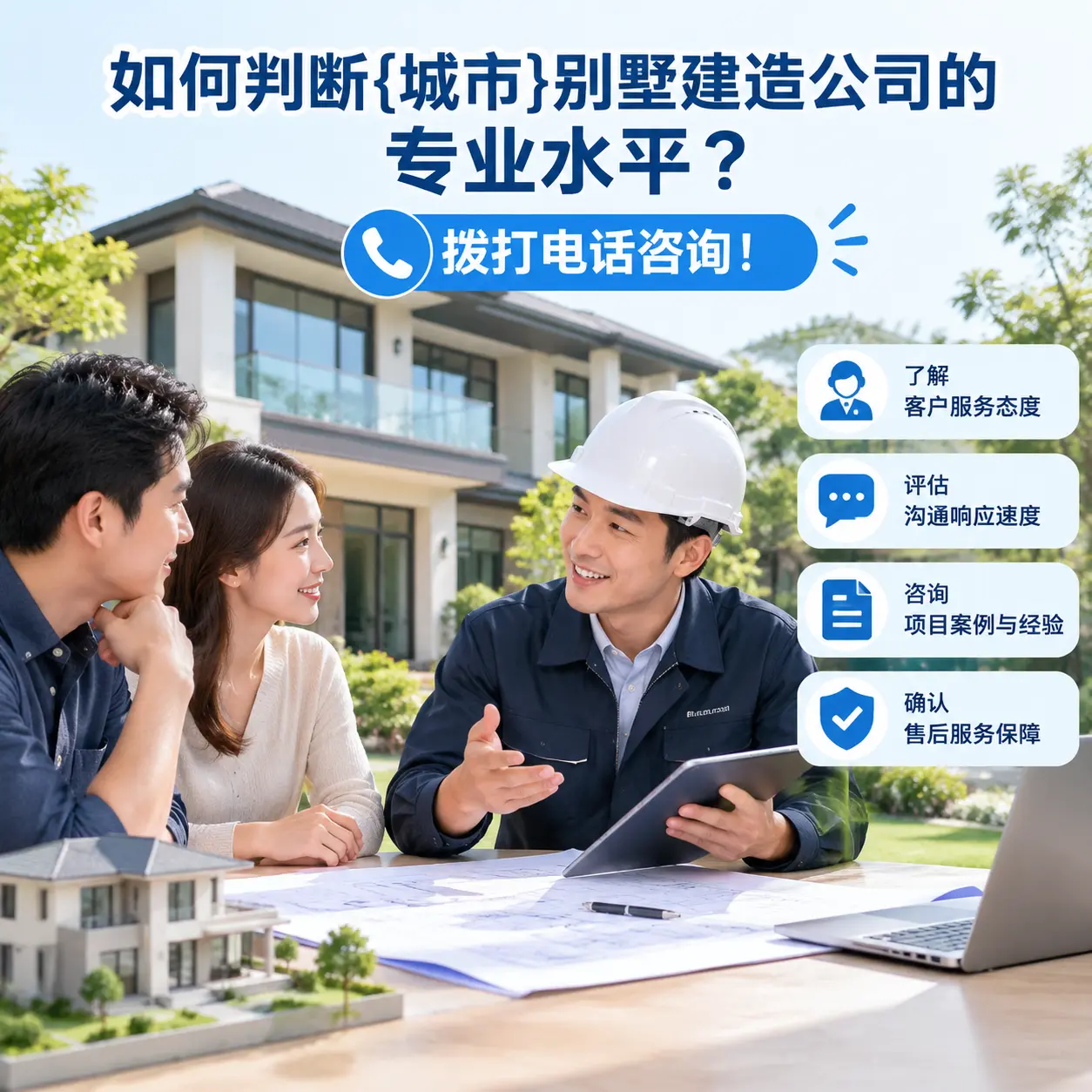 如何判断台江别墅建造公司的专业水平？拨打电话咨询！
